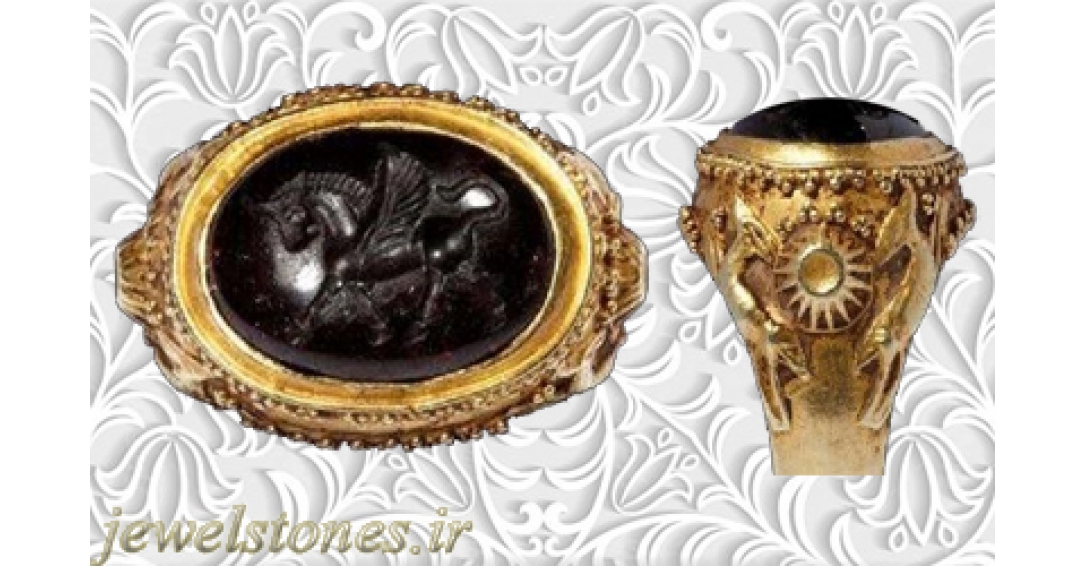 انگشتری طلای هخامنشی