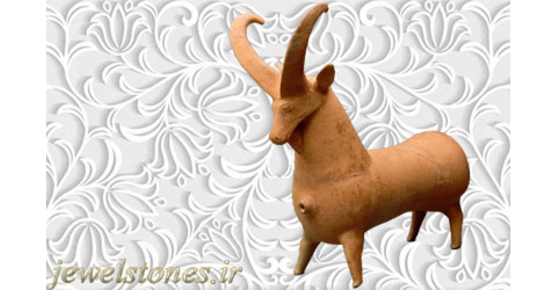 تکوک سفالی بز کوهی