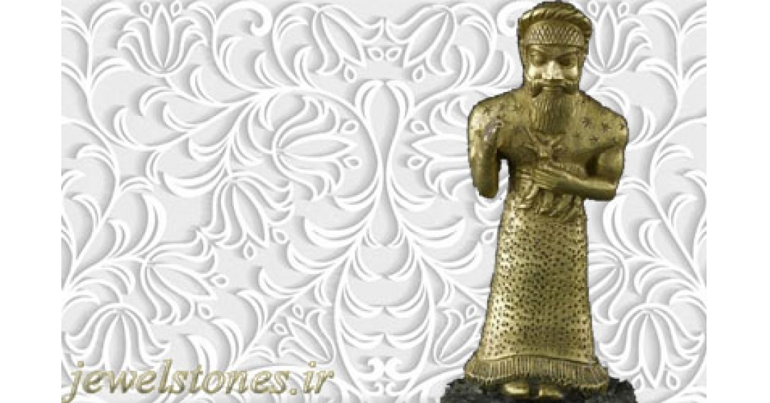 تندیس زرین مرد و بز